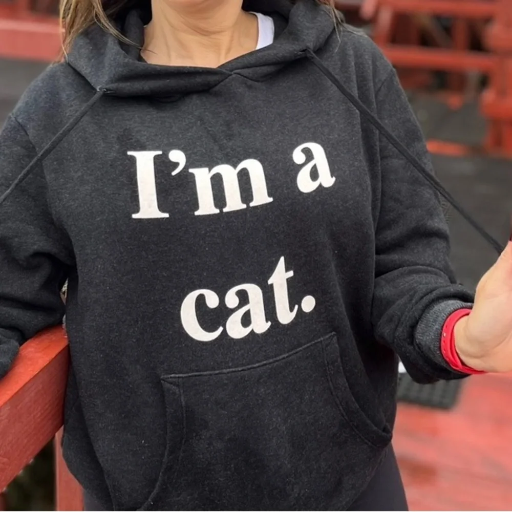 WILDFOX I’m a cat Jumper Sweater Size S - Picture 2 of 5